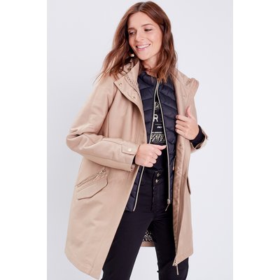 Parka 2-en-1 droite à capuche BREAL