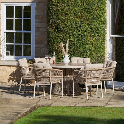 Martic Garden 6 Seater Dining Set SO'HOME
