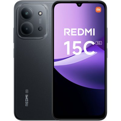 Smartphone Redmi 15C 256Go Noir 5G XIAOMI