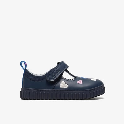 Escarpins Cuir Coupe Large COVER HEART T CLARKS