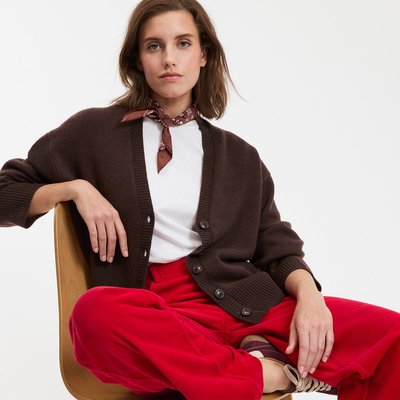 Weste aus Wolle, grob gestrickt LA REDOUTE COLLECTIONS