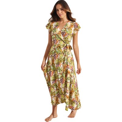 Robe longue estivale manches courtes JADE SELMARK MARE