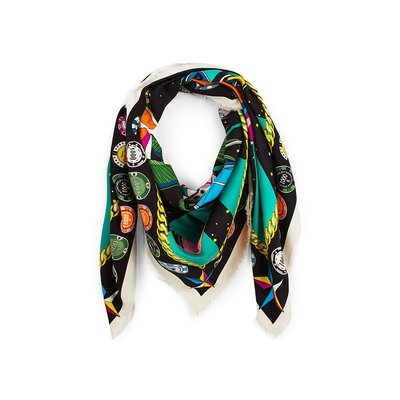 Foulard viscose imprimé VEGAS WILD