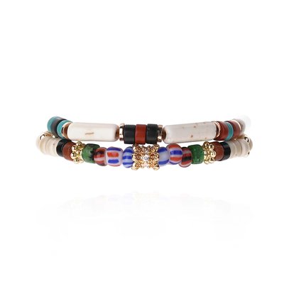 Bracelet ajustable avec perles TWEEKS HIPANEMA