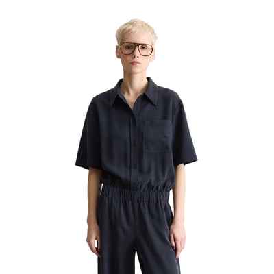 Jumpsuit relaxed en lyocell LENZING™ MARC O’POLO DENIM