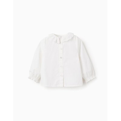 Chemisier en Coton avec Broderie Anglaise ZIPPY