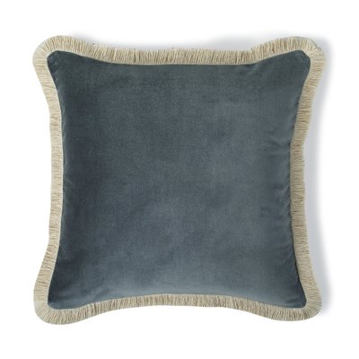 Housse de coussin velours de coton RIVA FEBRONIE