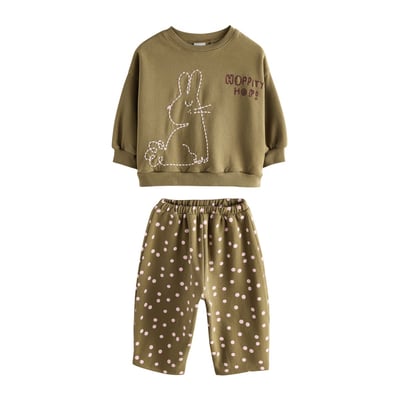 Ensemble sweat et pantalon bouffant NEXT