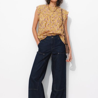 Blouse imprimée en coton PROMOD