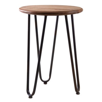 Table ronde en bois et métal Filae AUBRY GASPARD