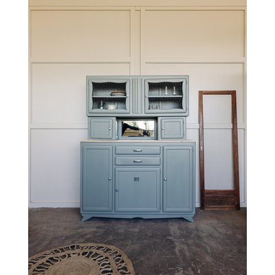 Grand buffet mado en bois Gilbert N°212 - Bon état DEBONGOUT