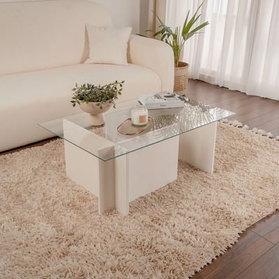 Кофейный столик со столешницей из закаленного стекла, Vetrino / Ветрино SO'HOME