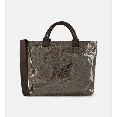 Sac cabas bianca léopard plastifié GALERIES LAFAYETTE