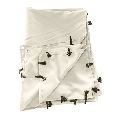 Toile pour pergola murale, 3 x 2,5m, NICE HAPPY GARDEN