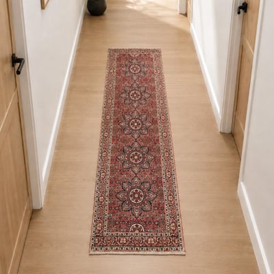 Tapis d'orient à motif traditionnel, noué main avec soin, BIDJAR 2 UN AMOUR DE TAPIS