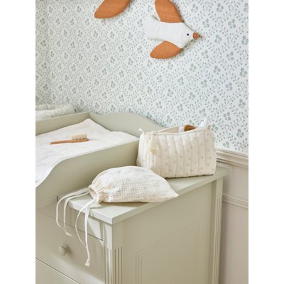 Trousse de toilette en gaze de coton CYRILLUS