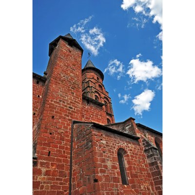Tableau Mural Collonges-la-rouge ARCHITECTURE CEANOTHE