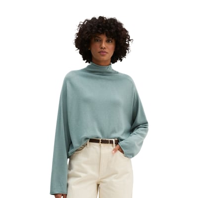 Pull coupe classique en mélange de laine vierge douce MARC O'POLO