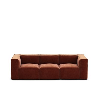 Modulabile 3 posti, velluto a coste vintage Seven LA REDOUTE INTERIEURS