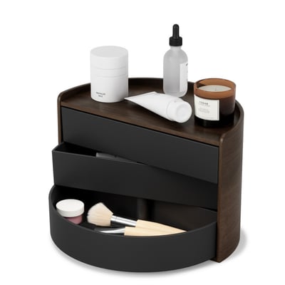 Boite rangement maquillage bijoux design  MOONA UMBRA