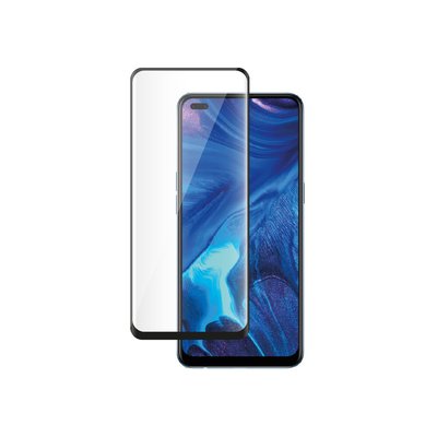 Protège écran Oppo Reno 4 Verre trempé noir BIG BEN CONNECTED