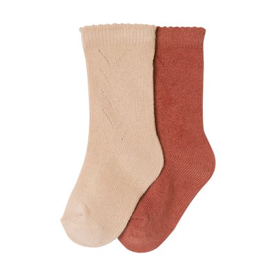Lot de 2 paires de chaussettes hautes VERTBAUDET
