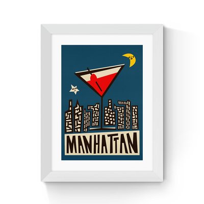 Manhattan by Fox and Velvet EAST END PRINTS