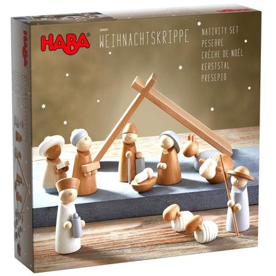 Crèche de Noël en bois HABA