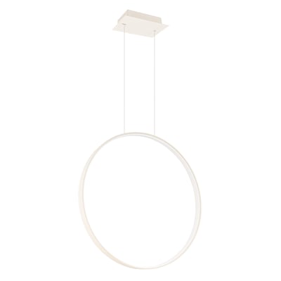 Suspension Aluminium Beige LED 1 Rio EDEN
