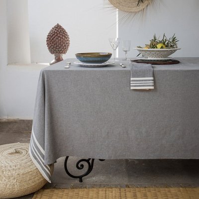 Nappe + 8 serviettes coton MAHDIA FEBRONIE