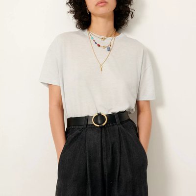 T-shirt met korte mouwen en ronde hals TOO SESSUN