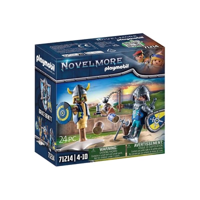 Chevalier et mannequin d'entrainement PLAYMOBIL