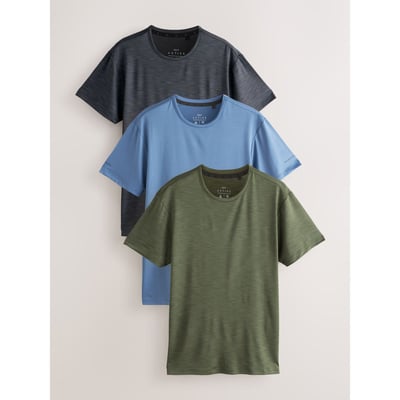 T-shirt de sport en mesh active, lot 3 NEXT