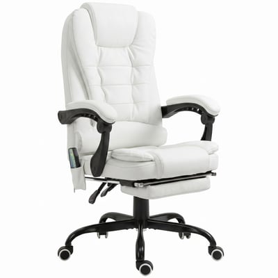 Fauteuil de bureau avec fonction massage HOMCOM