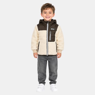 Parka zippée à capuche avec poche poitrine SHERPA LEE COOPER