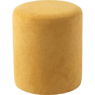 Pouf rond en tissu doux RECOLLECTION