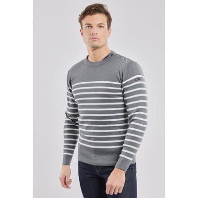 Pull marin en laine mérinos GOULENEZ ARMOR-LUX
