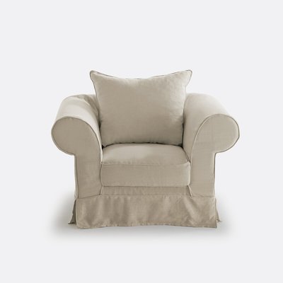 Fauteuil in katoen, comfort superieur, Adélia LA REDOUTE INTERIEURS