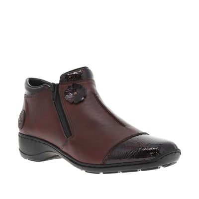 Boot Cuir Flowerrido RIEKER