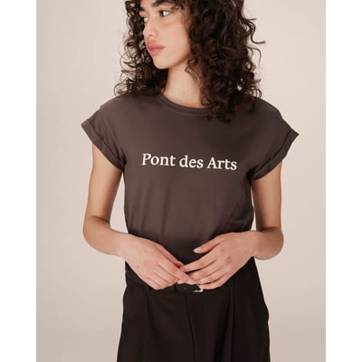 T-shirt a message chataigne Sorentino GRACE & MILA