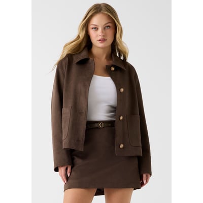 Veste En Suédine GUESS
