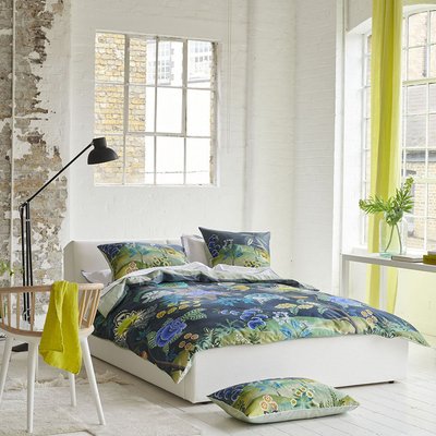 Housse de couette imprimée en percale de coton, BROCART DECORATIF DESIGNERS GUILD
