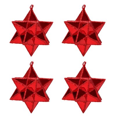 Set de 4 etoiles de noel DOUCEUR D'INTÉRIEUR
