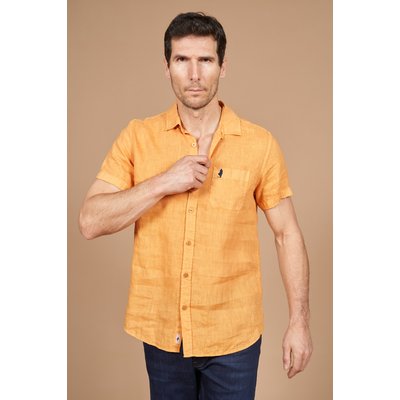 Chemise manches courtes 100% lin MCS