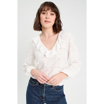 Blouse effet dentelle CACHE CACHE