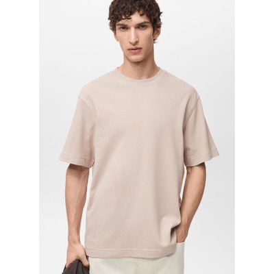 T-shirt relaxed-fit structuré MANGO MAN