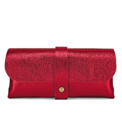 Pochette étui à lunettes en cuir irisé LUMOS OH MY BAG