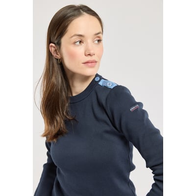 Pull marin uni - coton ARMOR-LUX
