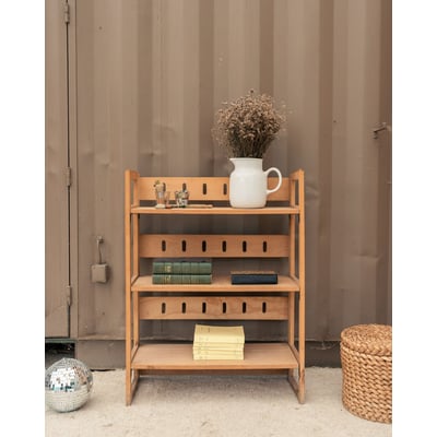 Étagère de bouquiniste en bois Gaëlle N°1581 - Bon état DEBONGOUT