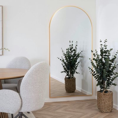 Miroir arche avec cadre doré 90x180 cm SEOUL PIER IMPORT